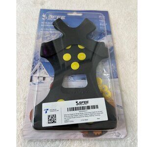 SFEE ~ Non-Slip Snow & Ice Cleats ~ Overshoes ~ Silicone Size Large US 8-11 NEW